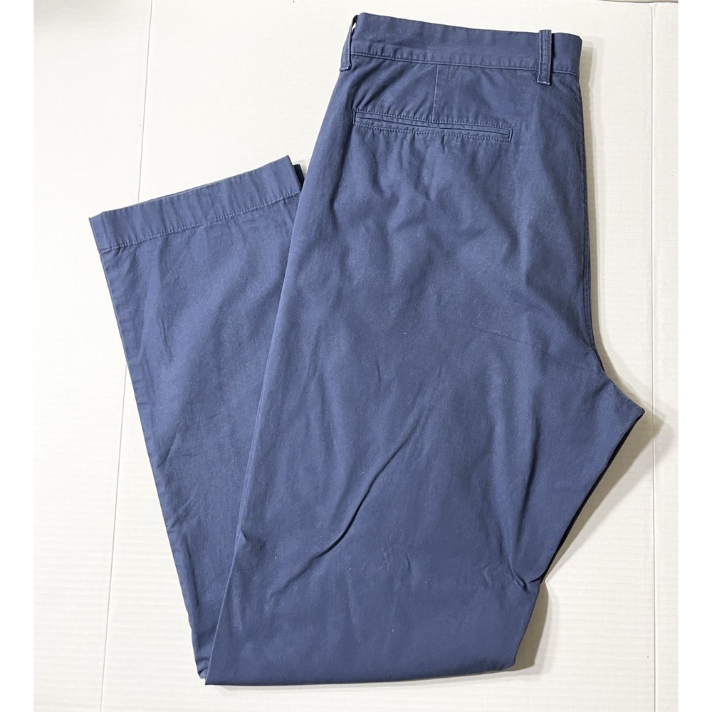J. Crew The Sutton Pants Men's 35x32 Blue Chinos Preppy‎ Nautical Academia
